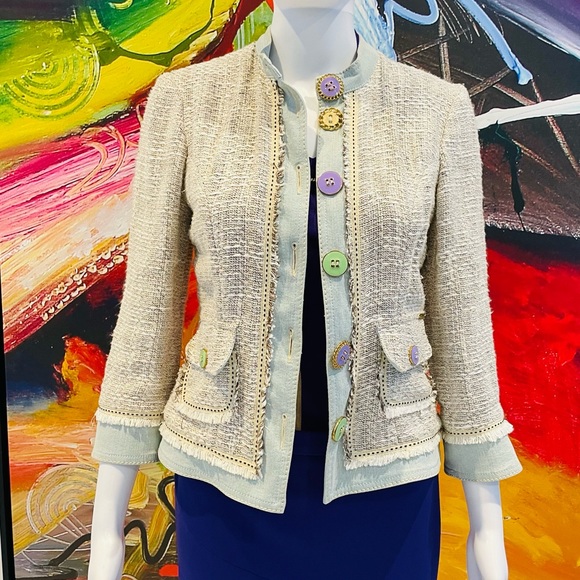 Blumarine Tweed Jacket - Picture 3 of 4